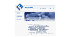 Desktop Screenshot of milleforme.com.br